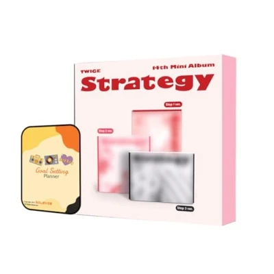 Image de TWICE STRATEGY Album [STEP 3 Ver. (Standard ver.)]+Pre Order Benefits+BolsVos Exclusive K POP Inspired Digital Merches