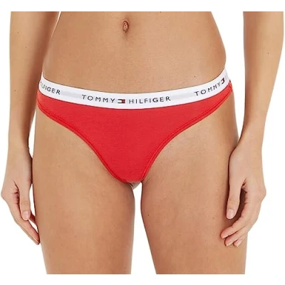 Image de Tommy Hilfiger String Femme Tanga, Rouge (Primary Red), M