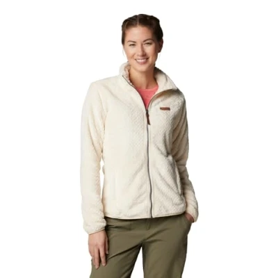 Image de Columbia FIRE SIDE II Sherpa Veste polaire, Femme, Taille: Small, Chalk