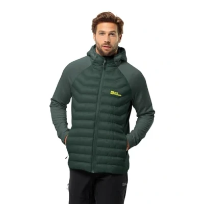 Image de Jack Wolfskin ROUTEBURN PRO HYBRID M Veste softshell Herren, black olive,