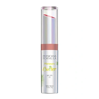 Image de Physicians Formula Murumuru Rouge à lèvres Longue Tenue Crémeux au Beurre de Tucuma, Cupuaçu et Murumuru, un SPF 15 protecteur Samba Red / Rose ton corail