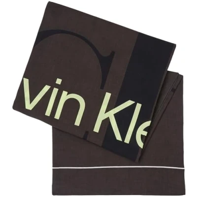 Image de Calvin Klein CUT OUT Monologo Écharpe, Femme, Taille: One Size, Black