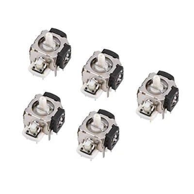 Image de Bewinner 5 Pcs 3D Joystick Pour Manette Sans Fil 360 Analog Stick Bâton Capteur À Bascule Pièce De Rechange