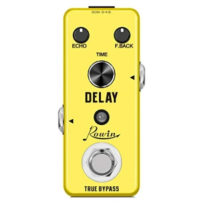Image de Rowin Guitar Delay Pedal Analog Classicl Effect with True Bypass Switching, Fully Circuit Universal for