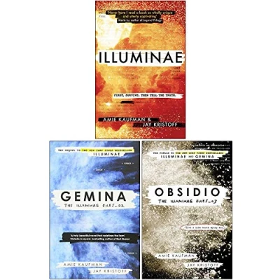 Image de Illuminae Files Series Collection 3 Books Set By Jay Kristoff, Amie Kaufman (Illuminae, Gemina, Obsidio)