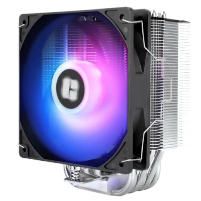 Image de Thermalright Burst Assassin 120 SE ARGB Refroidisseur de processeur, 6 caloducs, 12 cm, PWM, technologie AGHP, pour Intel LGA1851/1700/115X/1200&amp;AM4/AM5, 148 mm haut