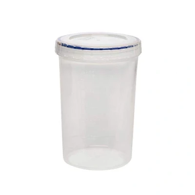 Image de LocknLock Récipients Alimentaires Ronds de 760 ML avec couvercles, hermétiques et étanches, passent au Micro Ondes Lave Vaisselle couvercles à Visser (98 x 146 mm)