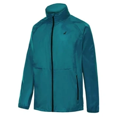 Image de Veste de Pluie Joluvi Noir Imperméable 10K Coupe vent Respirabilité élevée