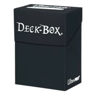 Image de Asmodee 81453 Accessoire carte à jouer et collectionner Boîte polydeck pour 75 deck protectors noir nacré