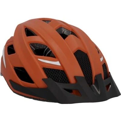 Image de Fischer Miami Casque de vélo Unisexe Adulte, Orange, L/XL, 58 61 cm