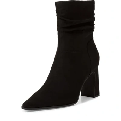 Image de MARCO TOZZI Bottines zippées pour Femme 2 25371 43 Botte Tendance, Noir, 36 EU