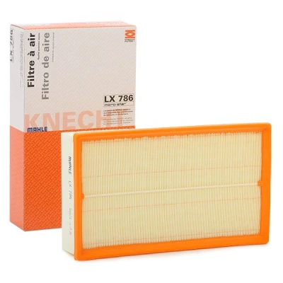 Image de MAHLE ORIGINAL LX 786 Filtre à air 61,9 188 Cartouche filtrante VOLKSWAGEN: Transporter 5, Multivan 5 (7HM, 6