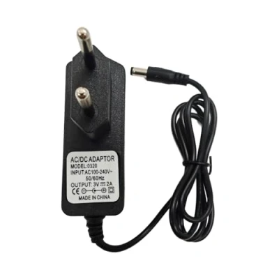 Image de Chargeur d&#039;alimentation 3V 2A Adaptateur 100V 240V AC à DC,6W Transformateurs 5,5 x 2,1/2,5mm pour Caméra, Routeur, Bande Lumineuse LED