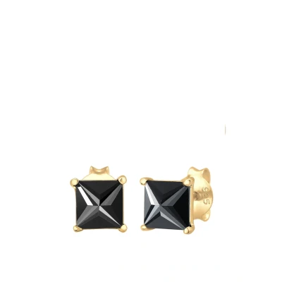 Image de Elli GEO Rechteck Eckig Boucles d&#039;oreilles goldcoloured, Femme, Taille: One Size, Gold coloured