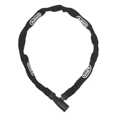 Image de Abus antivol à chaîne 1500 Web vélo en Acier spécial Ronde de 4 mm d&#039;épaisseur Niveau sécurité 3 110 cm Noir