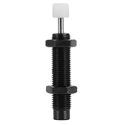 Image de amortisseur de pression d&#039;huile à course M10 x 8mm, auto régulation pression, réglable réinitialisation rapide pour vérin pneumatique AC1008 2