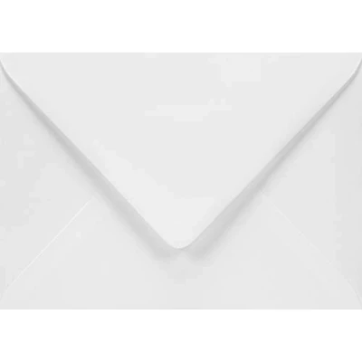 Image de Netuno 100 enveloppes blanches B6 125x175 mm 120g Aster Smooth Extra White rabat pointu élégantes de haute qualité pour cartes vœux invitations mariage Baptême anniversaires