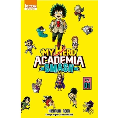 Image de My Hero Academia Smash T01 Livre d’occasion Correct