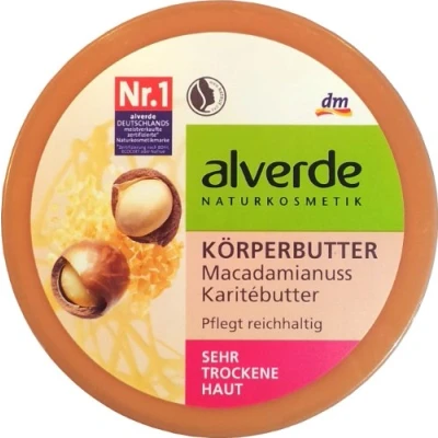 Image de Alverde Beurre corporel Noix de Macadamia et Karité bio 200 ml
