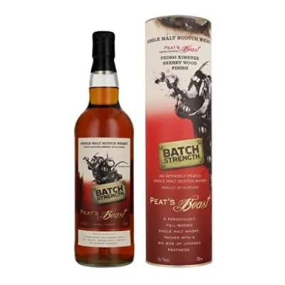 Image de Peat&#039;s Beast Speyside Cask Strength Blended Malt Whisky 70 cl