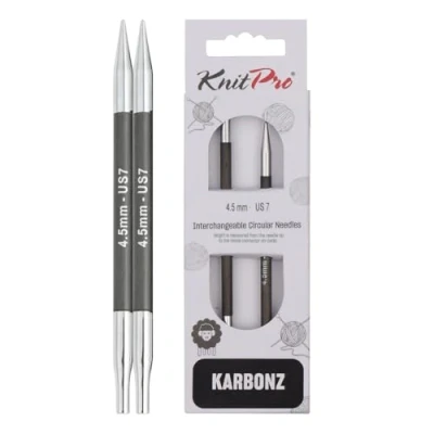 Image de KnitPro KP41306 Arbon Aiguille Interchangeable Circulaire Normale Bois Multicolore 23 x 0,9 5 cm