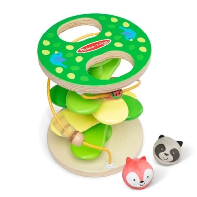 Image de Melissa &amp; Doug Rollables Cabane Dans Les Bois, Jouets de développement précoce pour nourrissons, Jouet sensoriel, d&#039;Éveil, 12 mois +, Cadeau garçons et filles, en bois