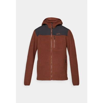 Image de Jack Wolfskin Kammweg Veste polaire, Homme, Taille: Small, Hot choc