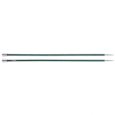 Image de KnitPro Nova Aiguilles Tricoter Royale Simple Extrémité, Bouleau/en Laiton, Multicolore, 40 cm x 3,50 mm