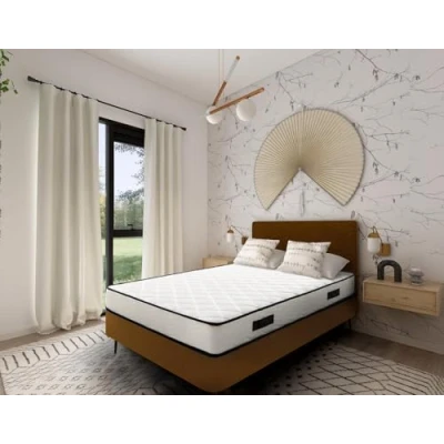 Image de IZTOSS Luxe Matelas 140x190CM Épaisseur 16CM Mousse A Mémoire Multi Densité Ultra Doux et Confortable Soutien Haute Resilience Respirante Ergonomique Hypoallergénique