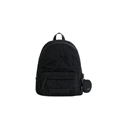 Image de Desigual Back_Prisma Mombasa, Sac à Dos Moyen Femmes, Noir, Taille Unique