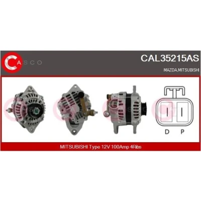 Image de SANDO 2015360.0 Alternateur 12V 120A PEUGEOT: 308 II 3/5 portes, 207 3008 I, CITROËN: C3 II, C4 I Grand Picasso, 5 portes