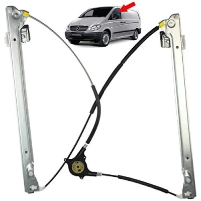 Image de STARKIT PERFORMANCE Leve vitre compatible pour Mercedes Viano W639, W639 (2003 2014) avant gauche (conducteur)