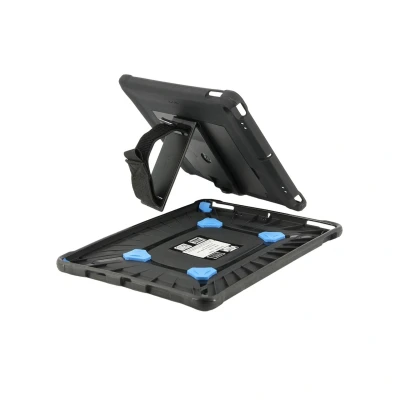 Image de MOBILIS Coque de Protection pour iPad 10.2&quot; (9th/8th/7th Gen), Etui Renforcé avec Trépied &amp; Poignée Rotative 360 2021/2020/2019, Fabriqué en France, Noir