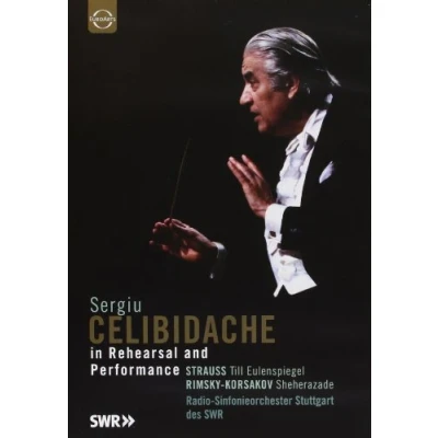 Image de Sergiu Celibidache in Rehearsal &amp; Performance [DVD Video] [(+Booklet)] [Import]