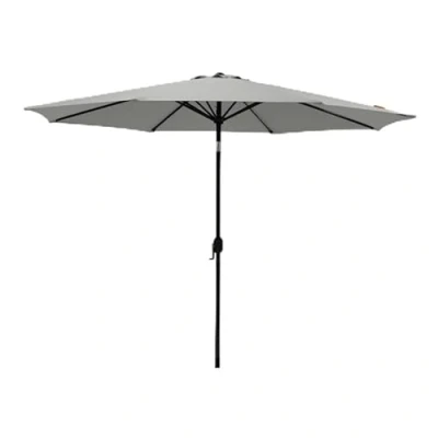 Image de JJ. Parasol droit rond inclinable Juanito Ø300 cm Toile anti UV niveau 4 en Polyester 240g/m2