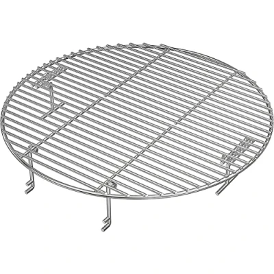 Image de onlyfire Grille de Cuisson en Acier Inoxydable pour Charbon Bois Bouilloire Grills comme Weber, Char Broil et céramique Grilles Grande Big Green Egg