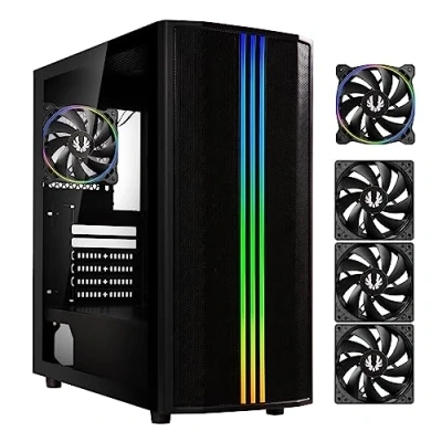 Image de Boitier PC Moyen Tour BitFenix Saber Mesh (Noir)