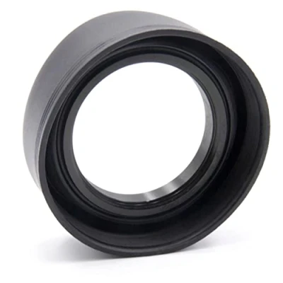 Image de vhbw Pare soleil souple en caoutchouc 49 mm compatible avec Sony 28 2.8, 55 210 F4.5 6.3 (SEL 55210), DT 1.8/50 SAM, 2.8/30