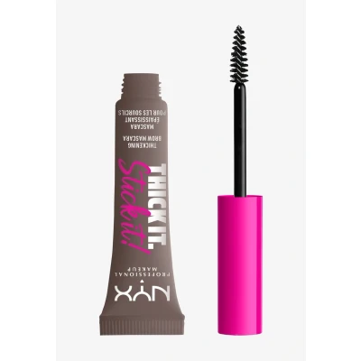 Image de Nyx Professional Makeup Thick IT. Stick IT! BROW Mascara Mascara, Femme, Taille: 7 ml, Cool ash brown