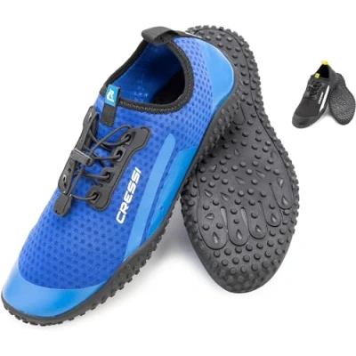 Image de Cressi Sonar Shoes Chaussure d&#039;Eau Adulte Unisexe en Tissu Microperforé, Bleu/Bleu Clair, 44 EU