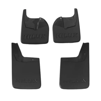 Image de Apline Compatible avec Toyota Hilux 2015 2024 Bavettes Garde Boue pour l&#039;avant et l&#039;arrière 4 pièces