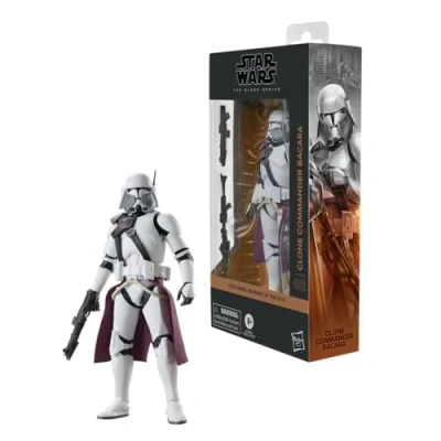 Image de Star Wars The Black Series, Figurine de Collection Premium Commandant Clone Bacara 15 cm, Wars: Ahsoka