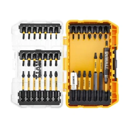 Image de DEWALT Coffret TOUGHCASE 37 pièces embouts de vissage FLEXTORQ pour perceuse visseuse retrait embout facile DT70732T QZ