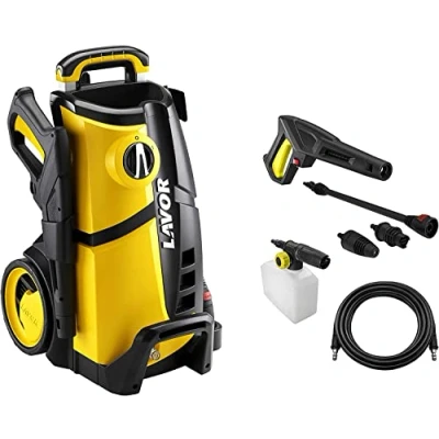 Image de LAVOR Nettoyeur Haute Pression LVR3 140 avec Système de Mousse Réglable, Maximale bar, Débit Maximal 450 litres par heure