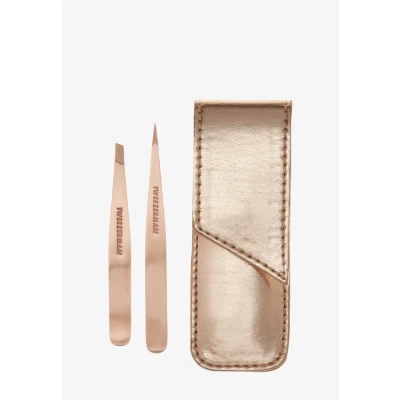 Image de Tweezerman Rose gold Petite Tweezer Set de soins du visage, Femme, Taille: One Size,