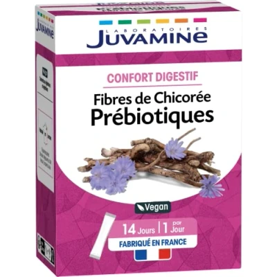 Image de JUVAMINE Confort digestif Inuline de Chicorée Flore Intestinale 14 Sticks
