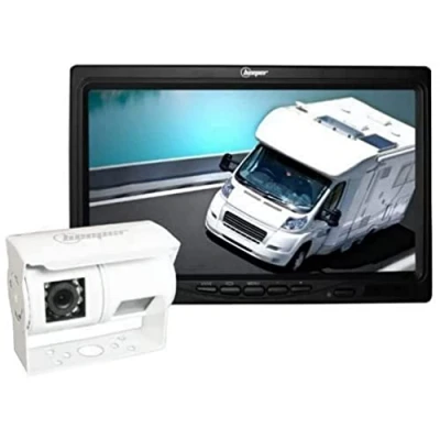 Image de BEEPER Caméra de recul Double Vision Blanche écran 7&quot; RWEC200X BL