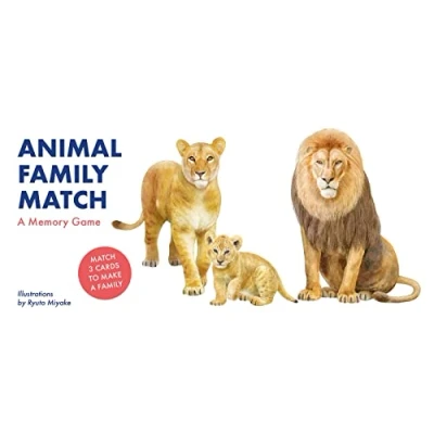 Image de Laurence King Animal Family Match: A Matching Memory Game