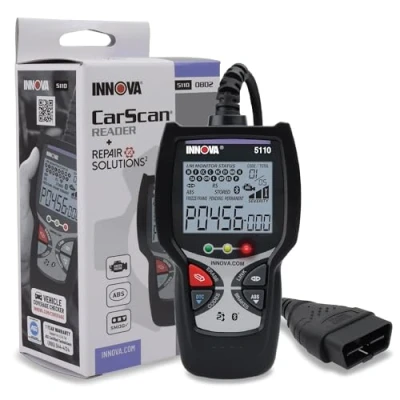 Image de Innova CarScan Reader 5110 Scanner de code OBD2 professionnel Outil diagnostic d&#039;émission ABS et gravité du Application RepairSolutions2