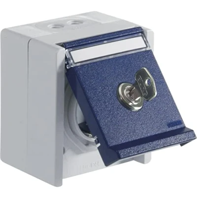 Image de Opus 755.631.06 5 Res Ste do, 1 f.BL S.5 IP55, Gris Clair/Bleu Acier